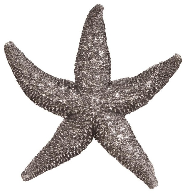 Howard Elliott Deep Pewter Small Starfish Wall Decor