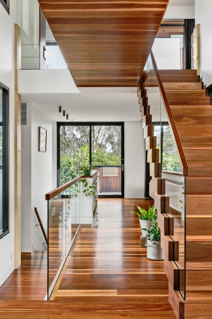 Boulevard House contemporain-escalier