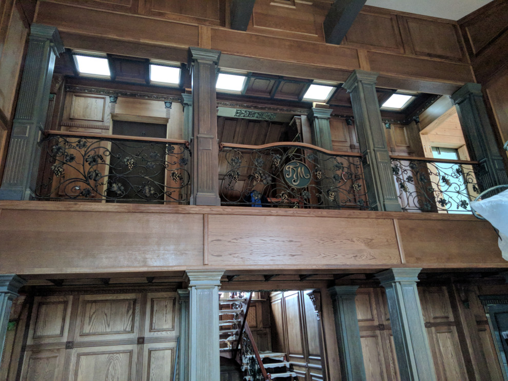 Отделка коттеджа , Московская область поселок Лисичкин Лес