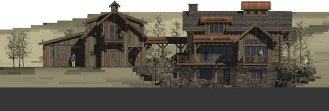 Projects in Process rustic-rendering