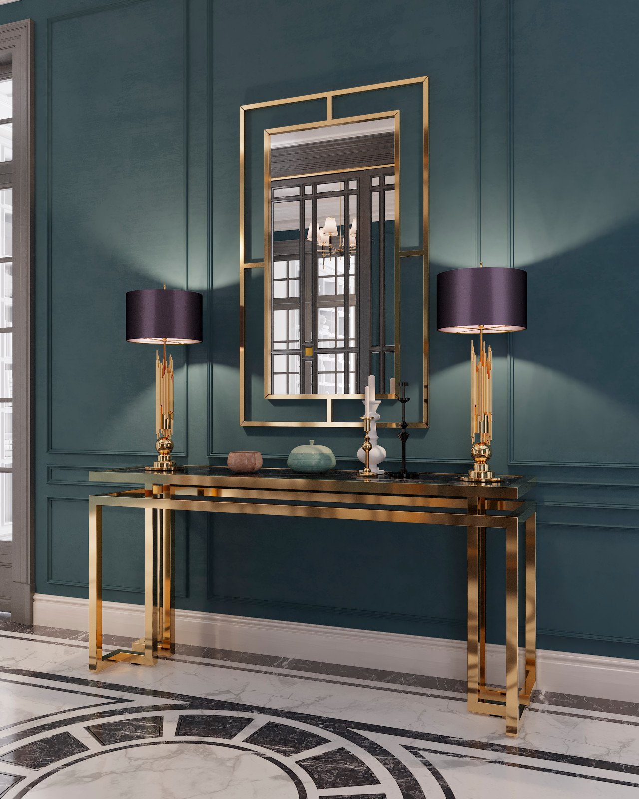 Квартира неоклассика 170м2