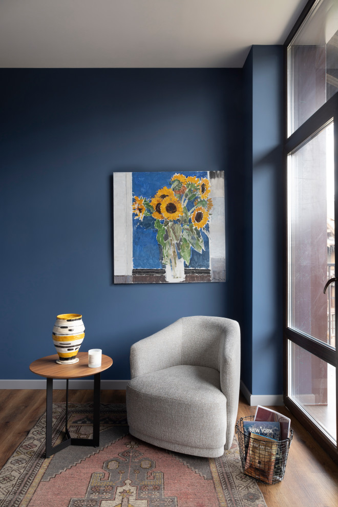 Публикация MYDECOR.RU. Двухуровневая квартира в Москве