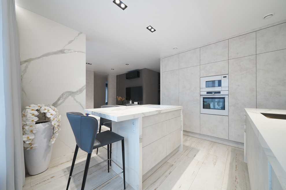 Красивая кухня с островом