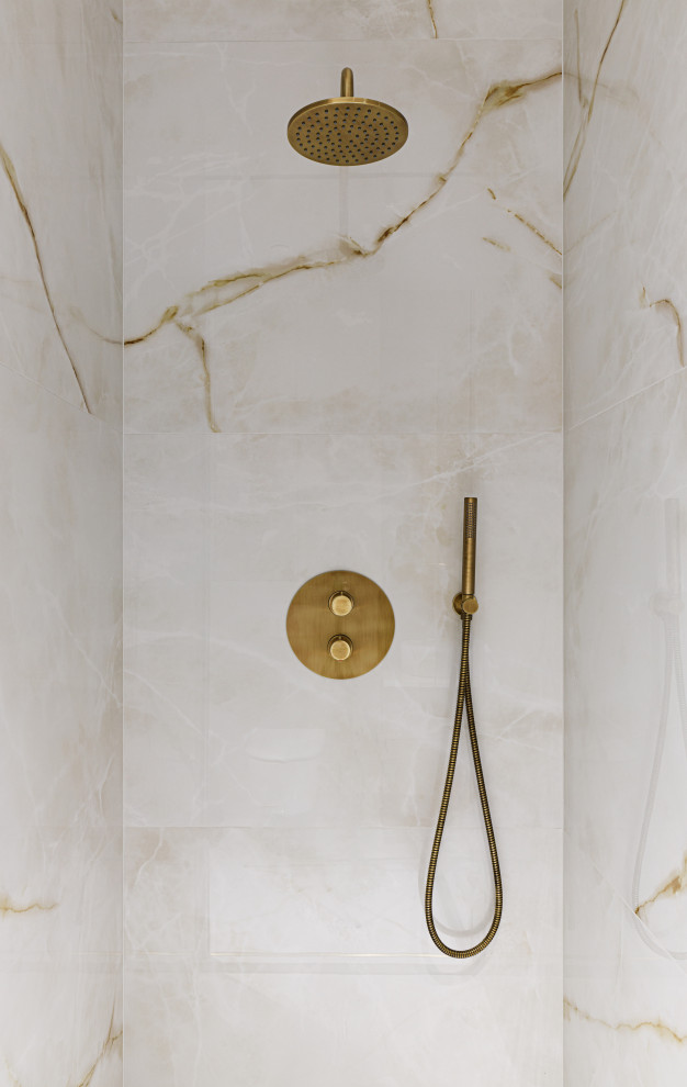 Современная классика реализованный дизайн-проект в ЖК "Прайм парк"