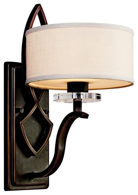 Leighton Olde Bronze One-Light Wall Sconce
