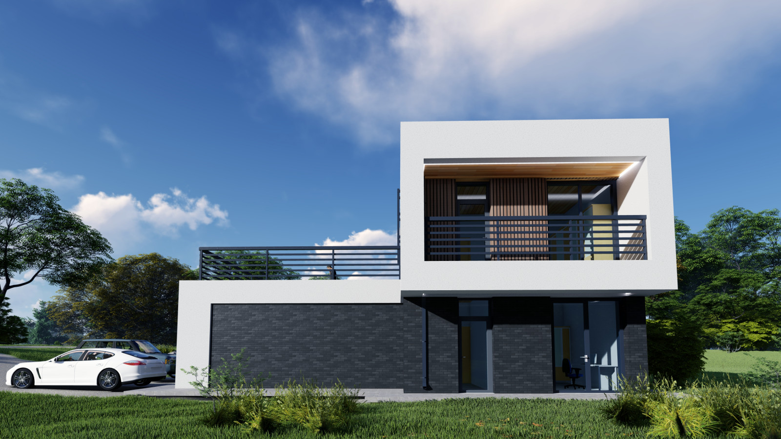 Modern house 150/185+50