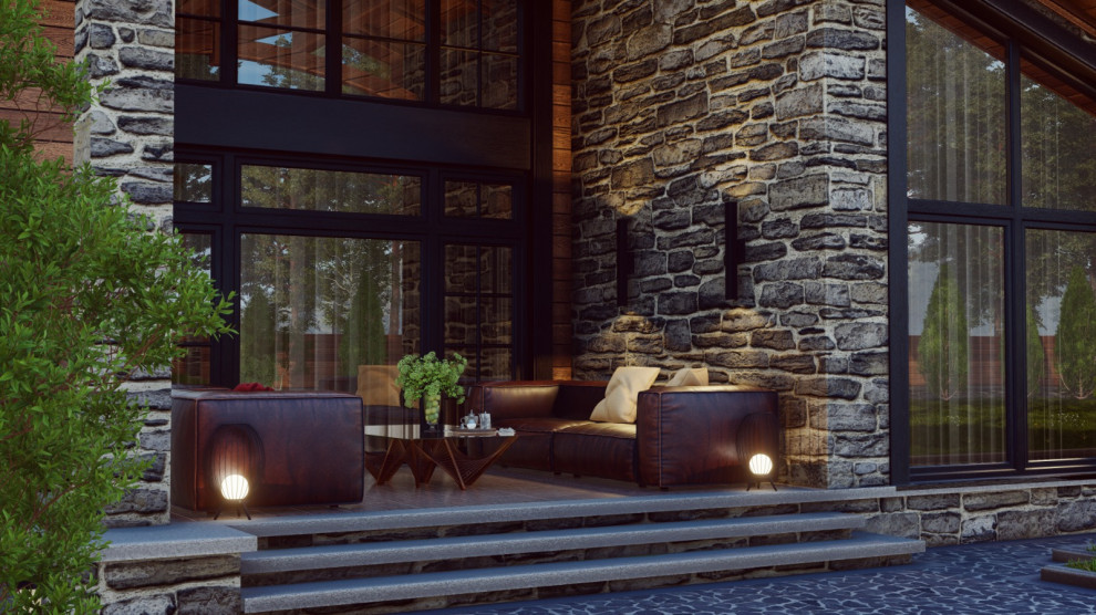 Дом с стиле Шале