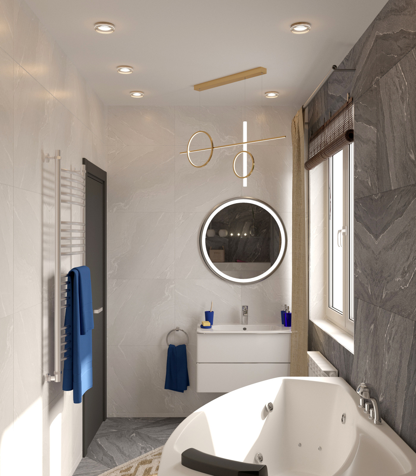 Проект загородного каркасного дома