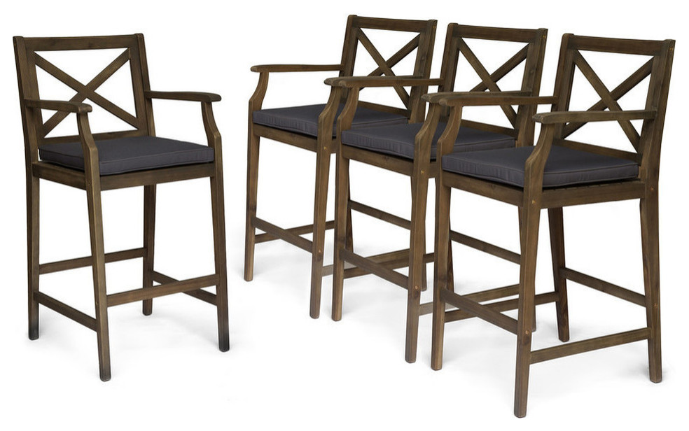 short outdoor bar stools