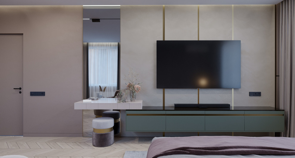 Проект оформления интерьера квартиры 90 кв.м.