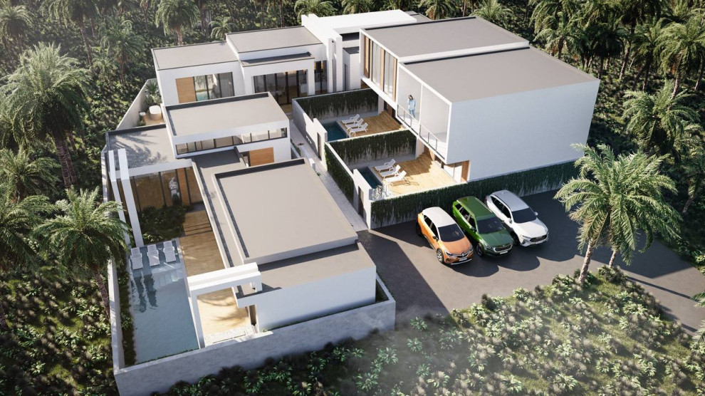 Проект комплекса вилл на Бали