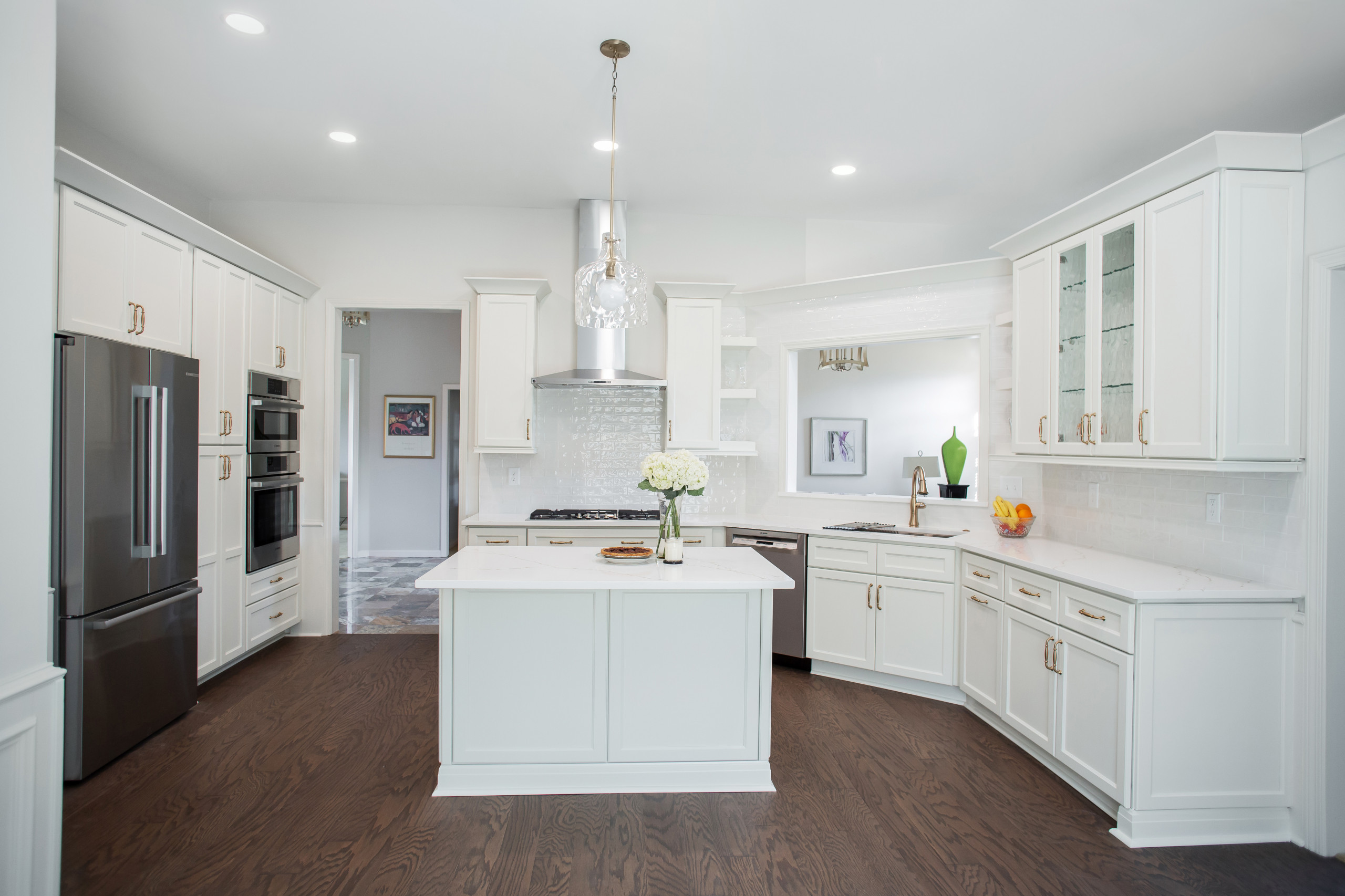 Decatur White kitchen