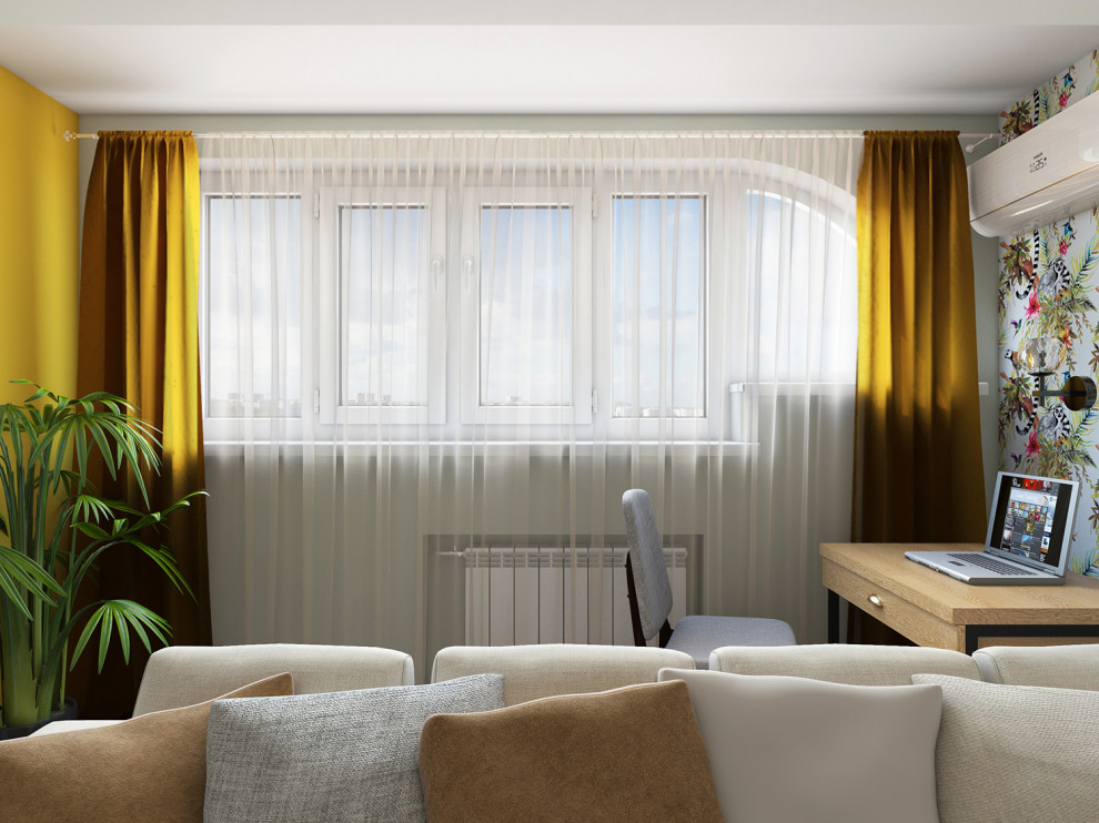 Проект квартиры, где хозяева думали, что им нравится бежевый цвет в интерьере