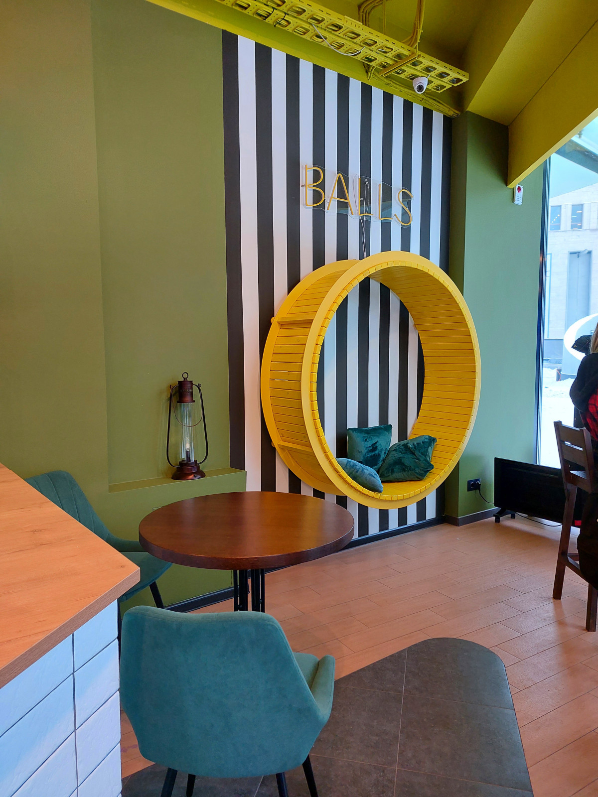 Кафе азиатских наптков