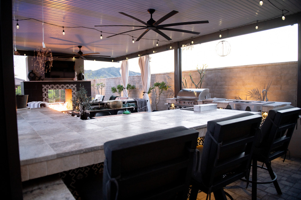 Outdoor kitchen