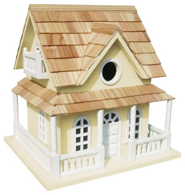 Cape May Cottage Birdhouse, Yellow
