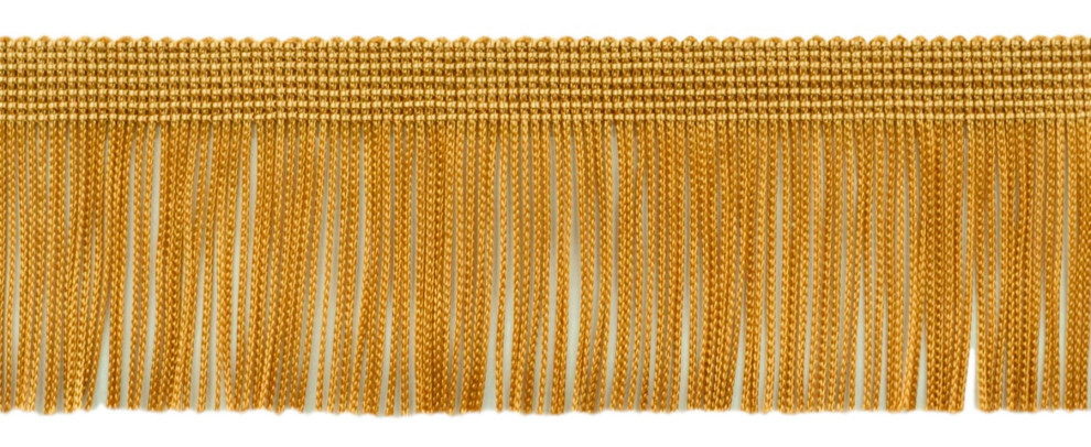 DÉCOPRO 2 (5cm) Basic Trim Collection Thin Bullion Fringe Trim (Style# BFT2) Pure Black #K9 (Jet Black) Sold by The Yard (36/3 ft/0.9m