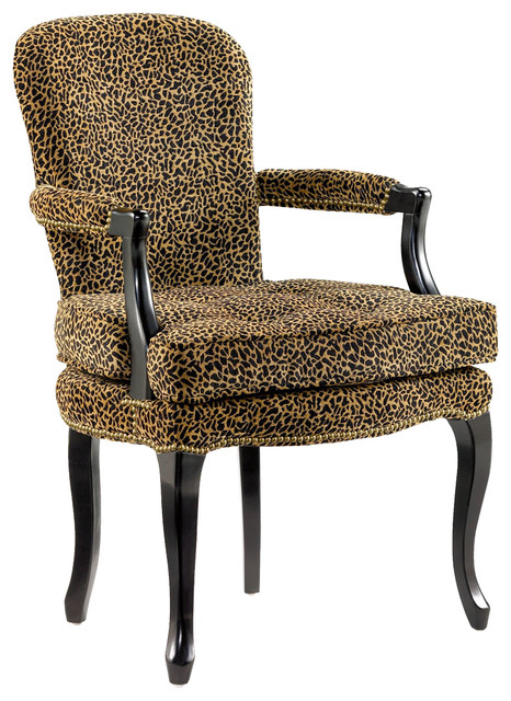 Hammary 090-428 Hidden Treasures Leopard Print Accent Chair