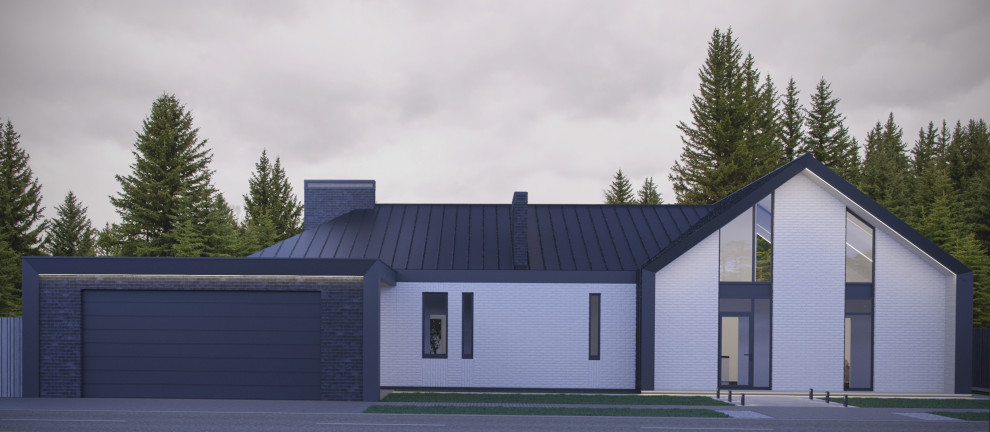 Дом в стиле BarnHouse (БарнХауз)