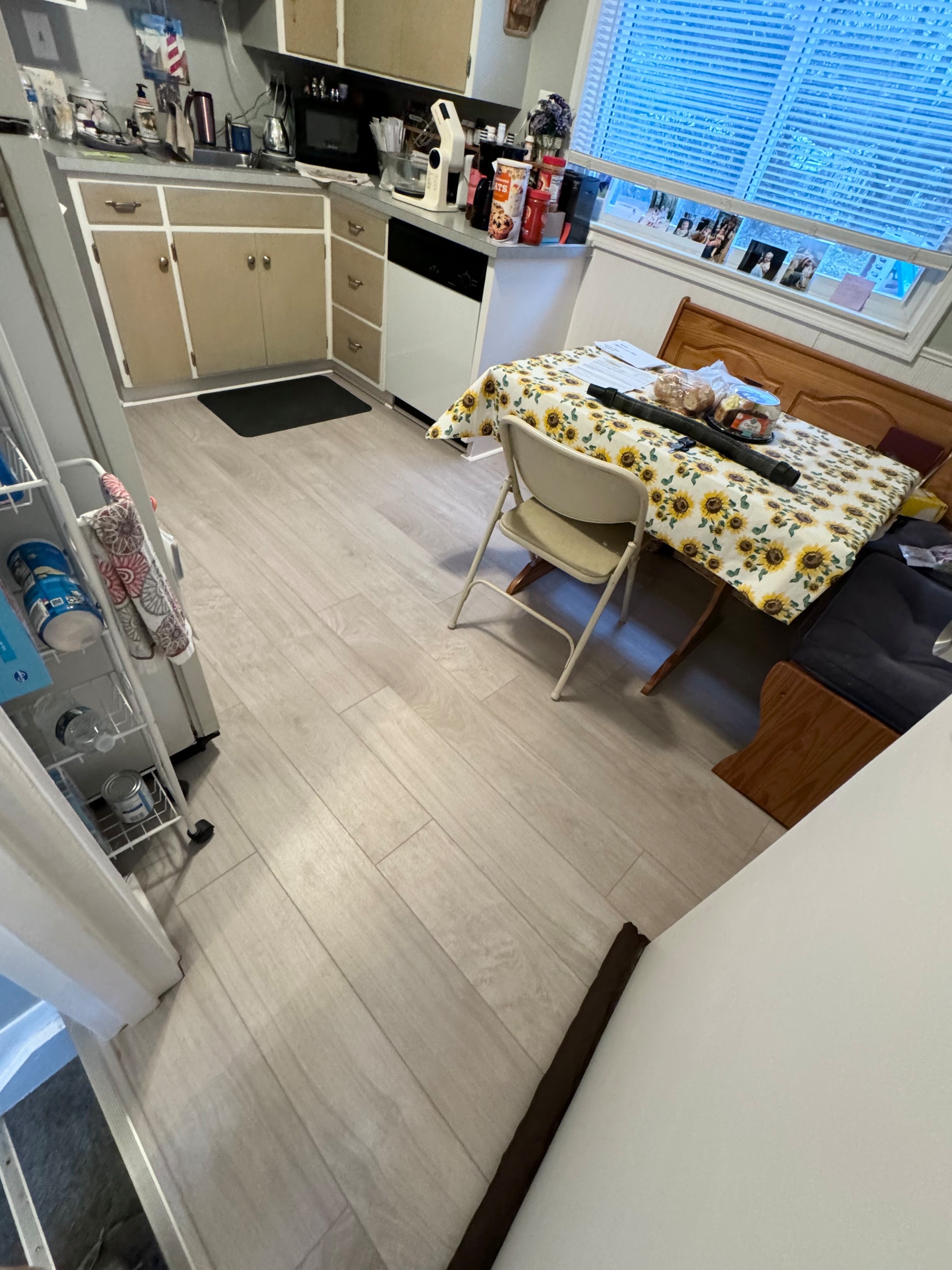 Kitchen LVP Flooring