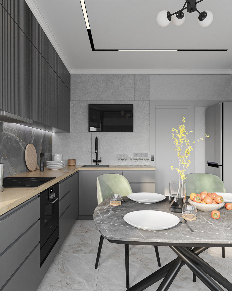 Квартира для одинокого мужчины в стиле лофт