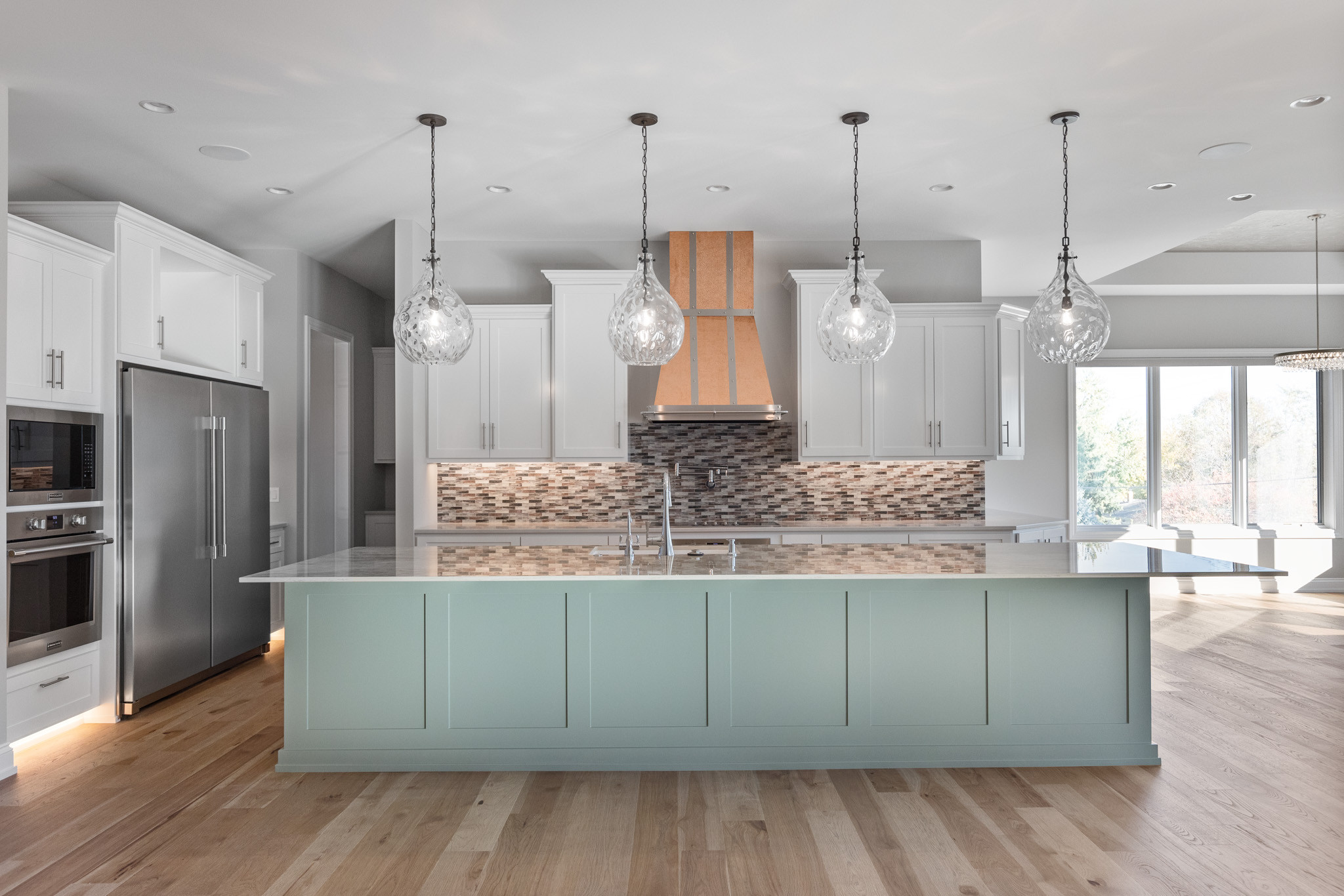 Craftsman + Transitional Custom Home