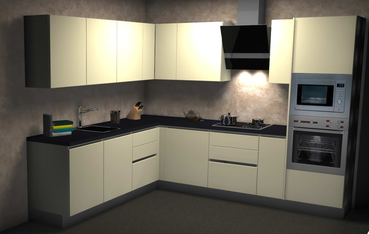 Наша работа. Дизайн-проект фабрики Nobilia в двух вариантах.