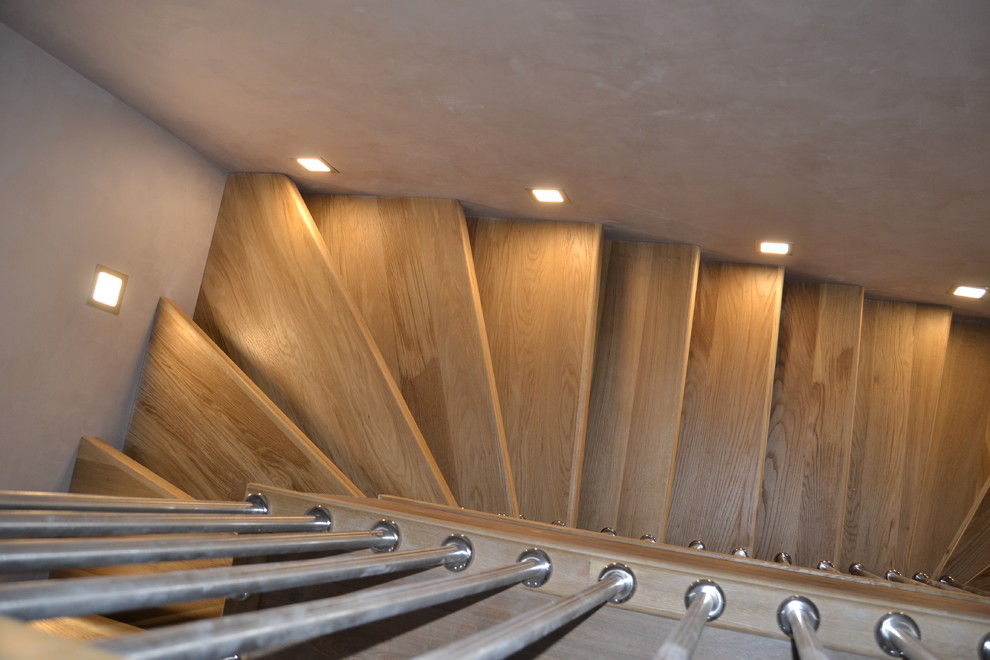 Лестница из дуба Лесная поляна