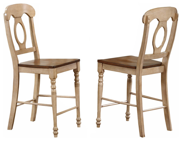 Brook Napoleon Bar Stools Set Of 2 Traditional And Brook Napoleon Bar Stools Set Of 2 Traditional And Counter By Sunset Trading