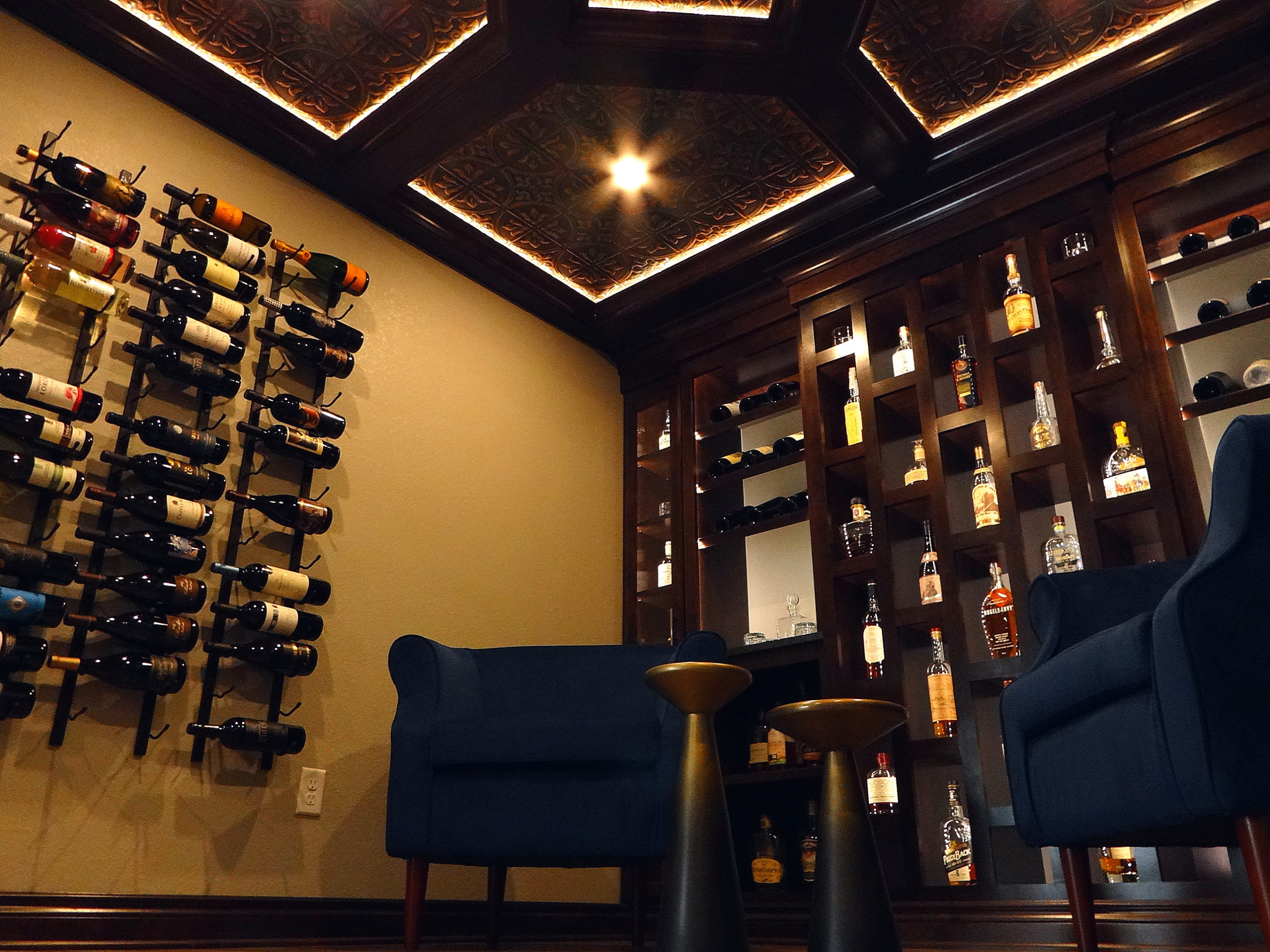 Sussex Residence - Lower Level Wine Room