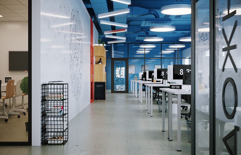 Интерьер офиса для художников-ювелиров