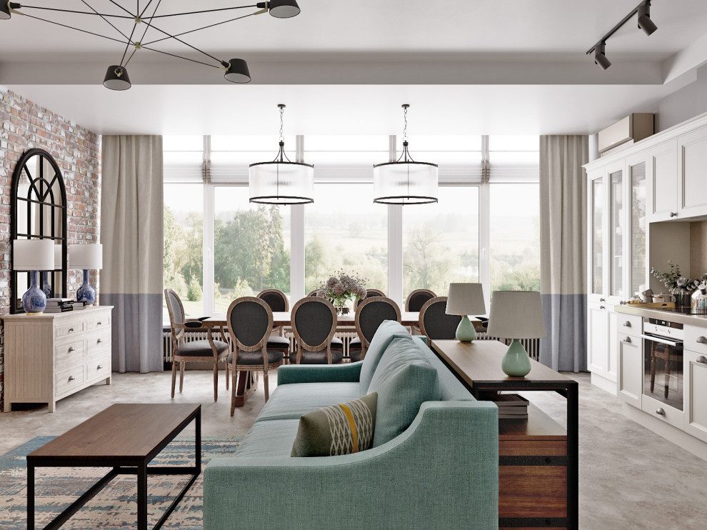 Квартира в духе лофта