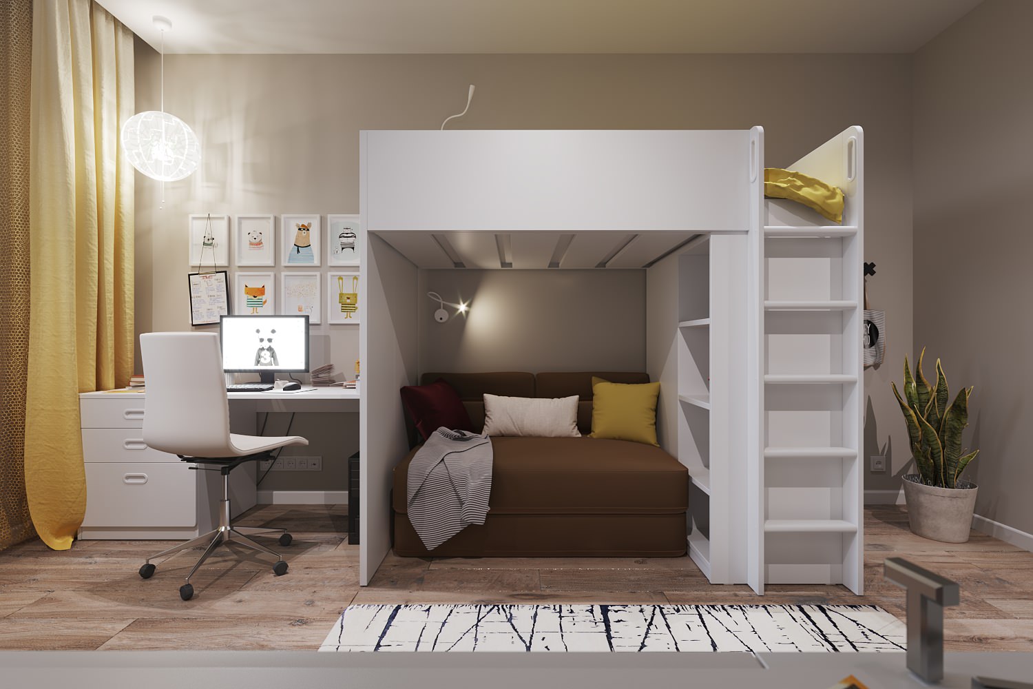 Таунхаус в лесу