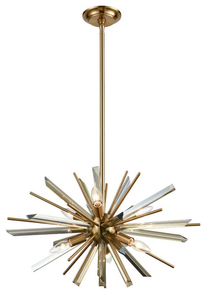 Avenue Lighting Hf8201Ch Palisades Ave. 6Light Chandelier