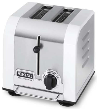 Viking 2-Slot Toaster-White