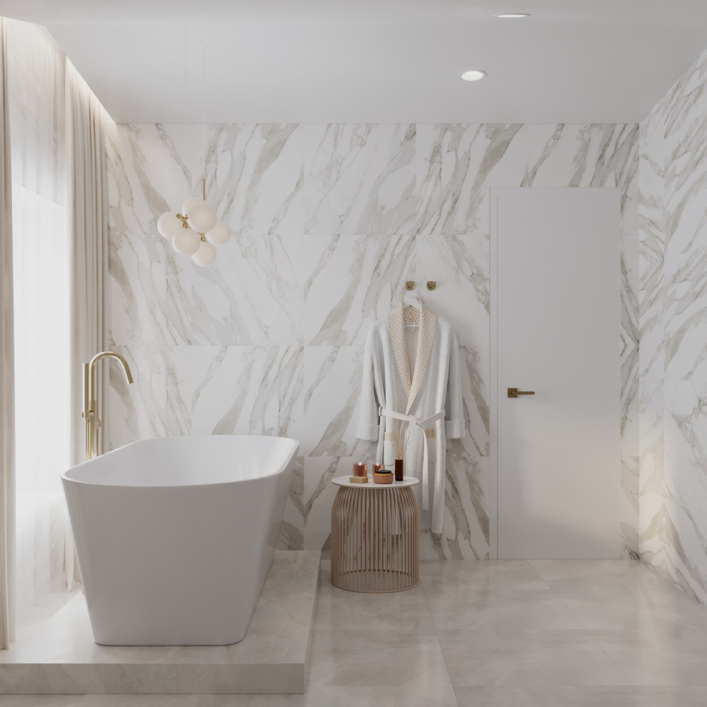 Ванная в частном доме г. Калуга