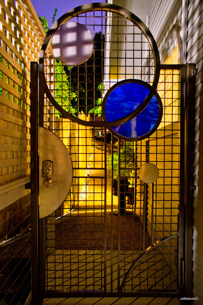 Minimalist entryway photo in Seattle