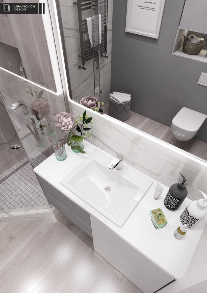 Дизайн квартиры ЖК "Минск Мир" г. Минск 43 м2