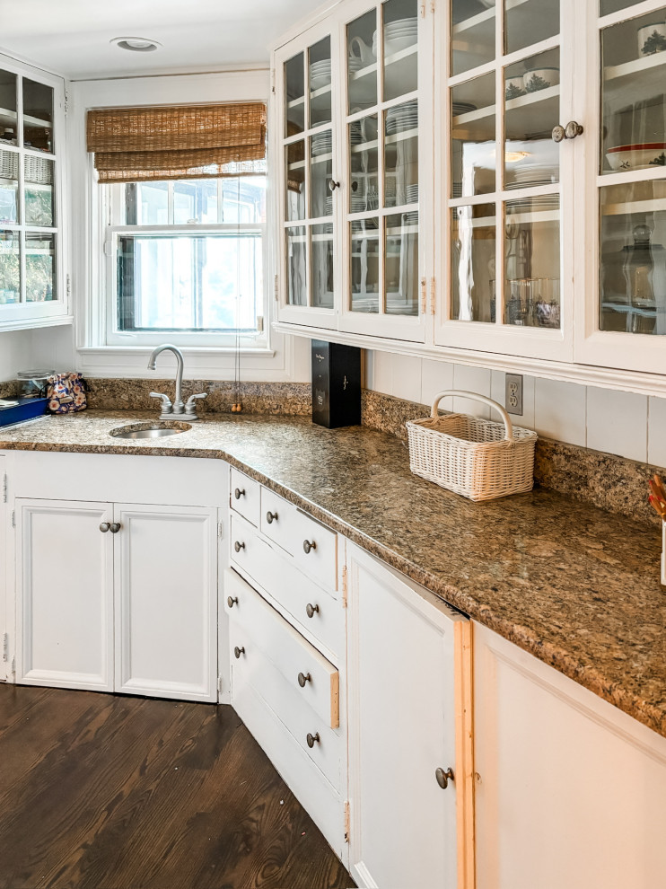 Minimalist kitchen with no clutter on counter surfaces