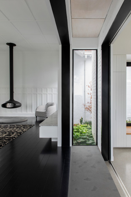 Old meets new contemporary-vardagsrum