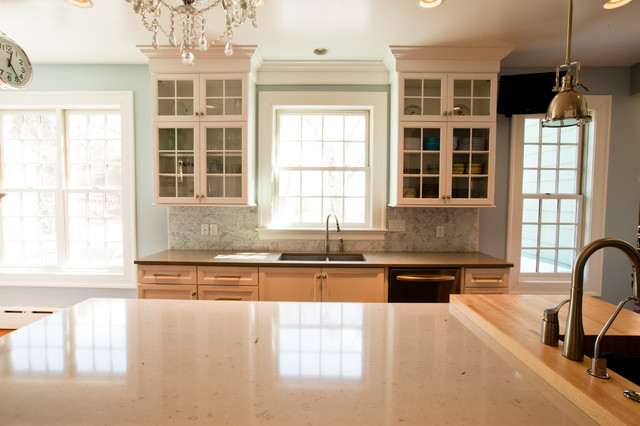 Transitional Glam Kitchen klassisk-koekken