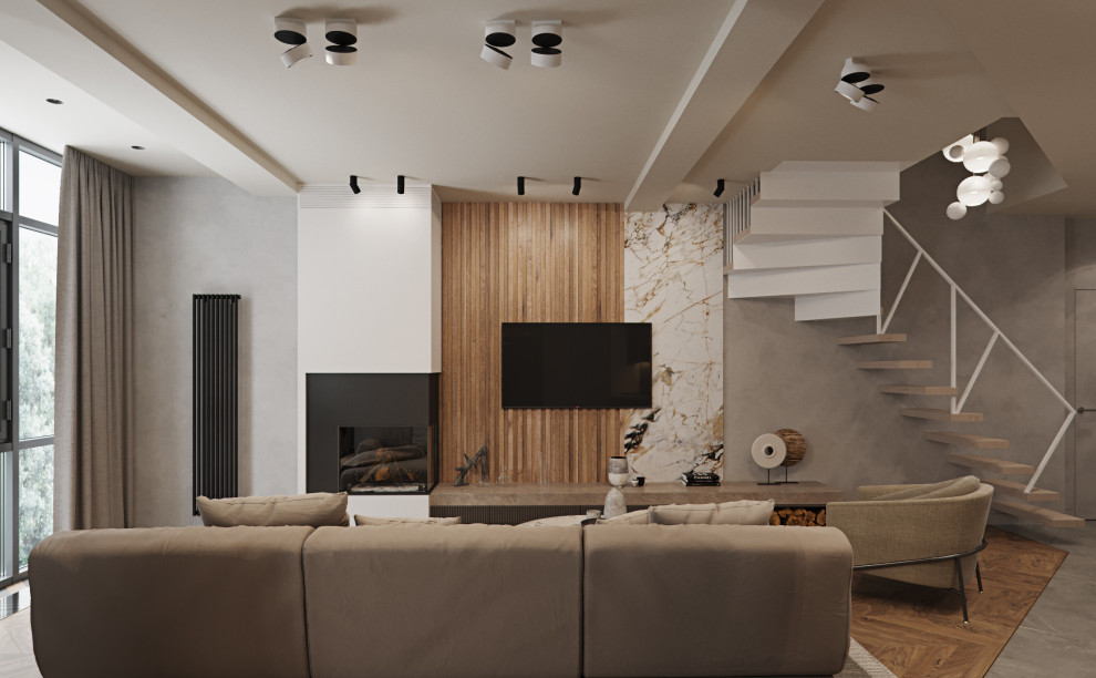 Частная двухуровневая квартира LP