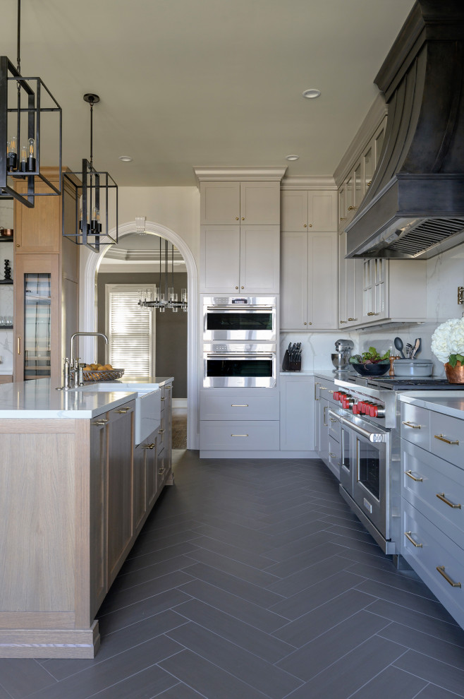 Kitchen - transitional kitchen idea