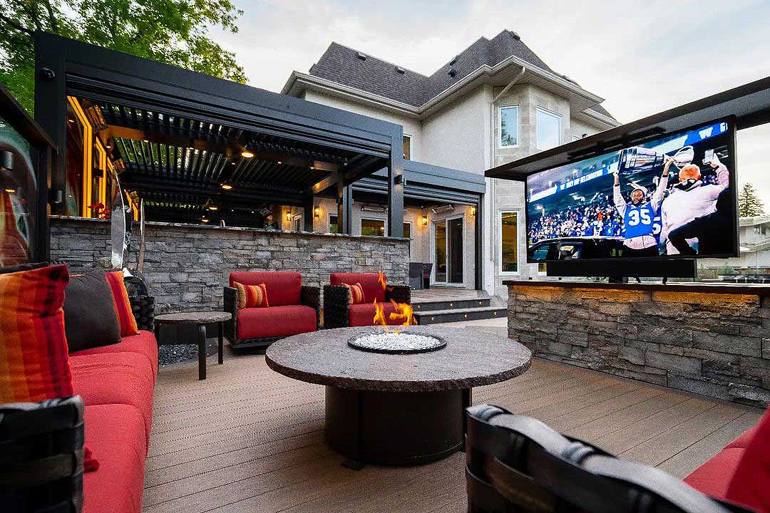 Outdoor pop up