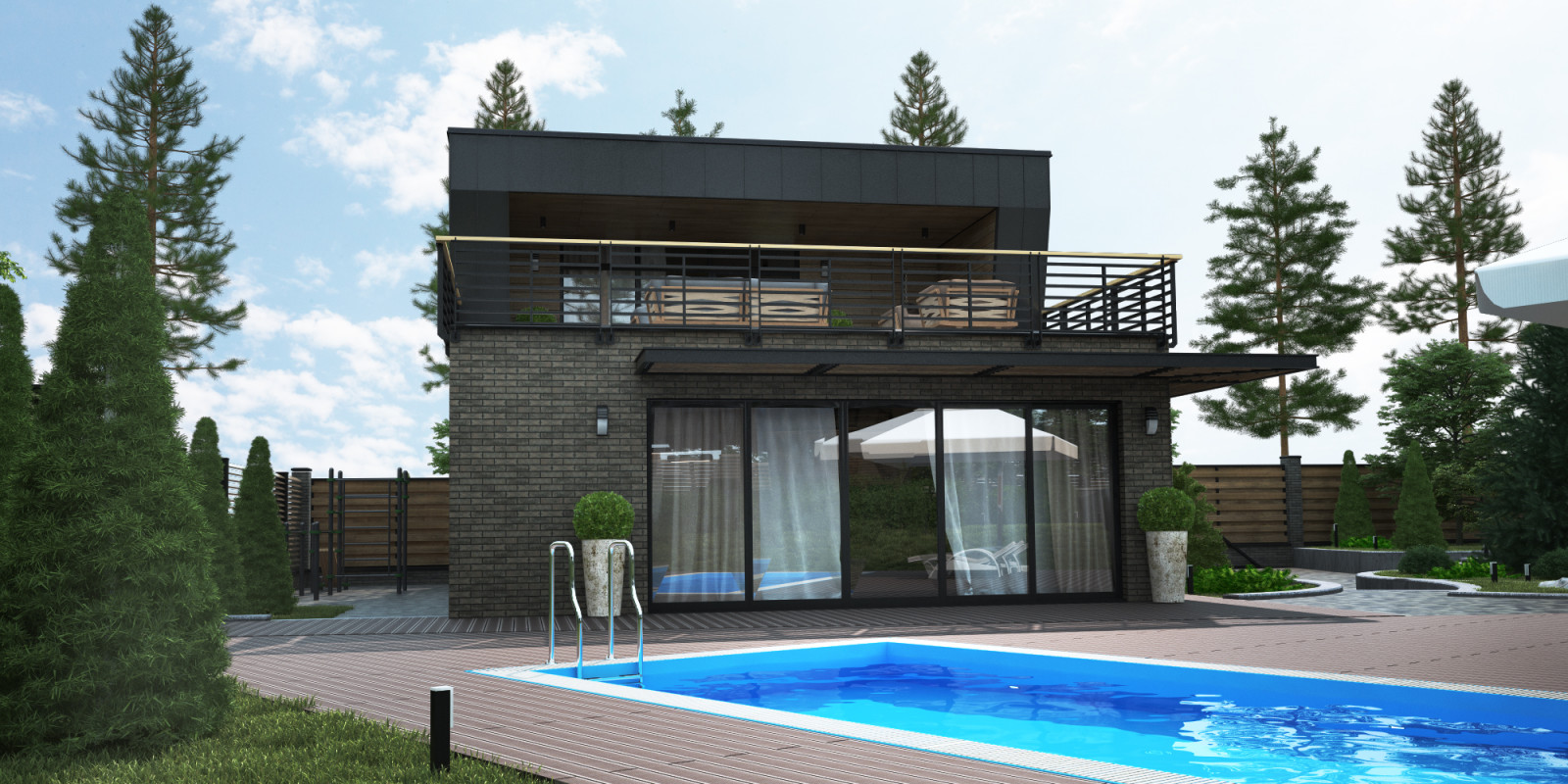 Дизайн проект благоустройства участка