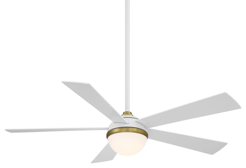 5 Blade Smart Ceiling Fan 54, Hampton Bay Escape 68 In Brushed Nickel Indoor Outdoor Ceiling Fan
