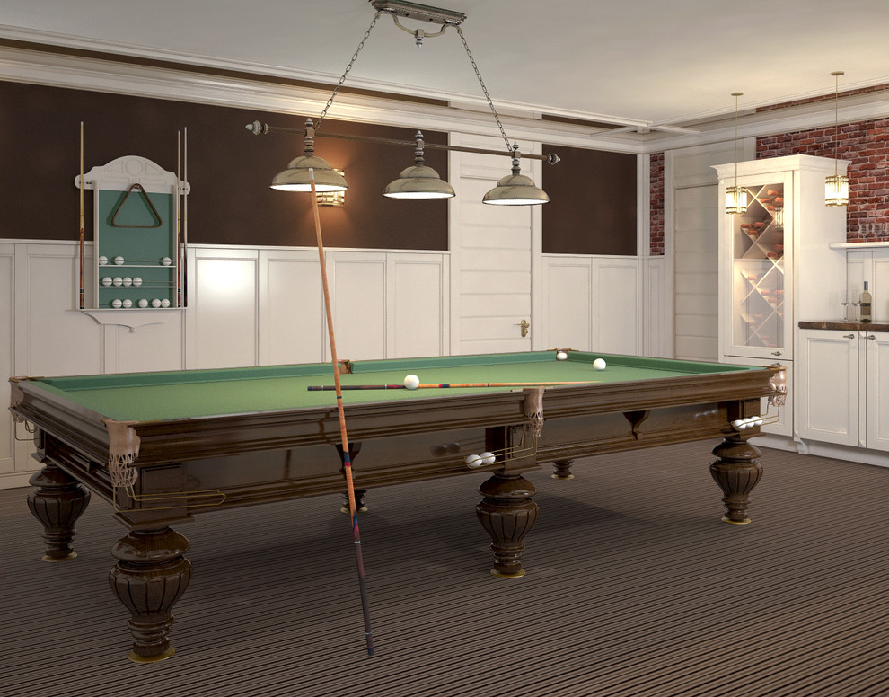 3D-проект бильярдной