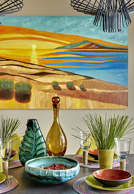 "Красочная геометрия ндбеле"