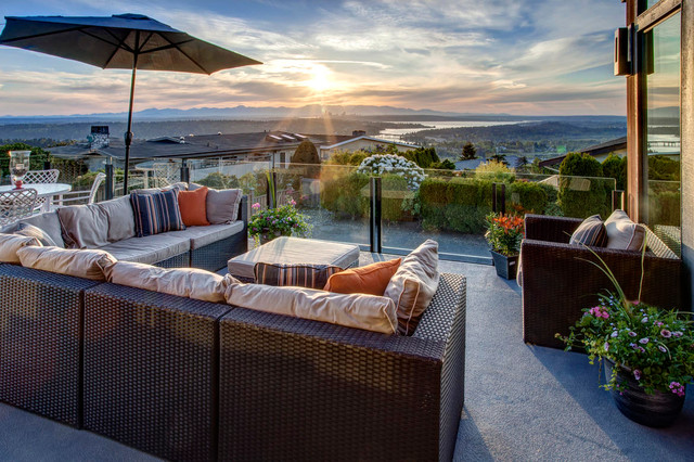 Somerset contemporary-terrace