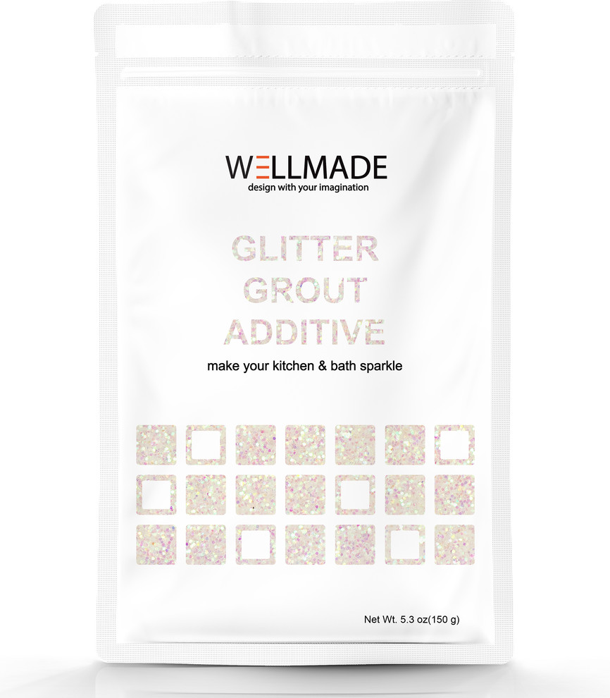 Mother Of Pearl Glitter Grout Additive 5.3oz/150g/bag Contemporary